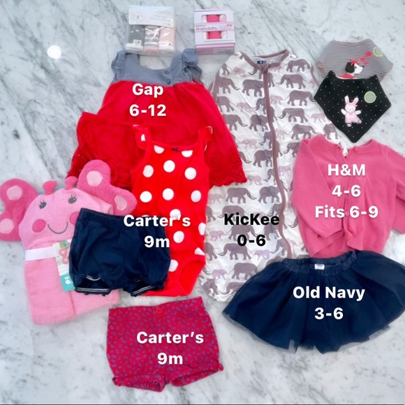 Large Lot Girls Kids/Baby Clothes - Picture 2 of 6